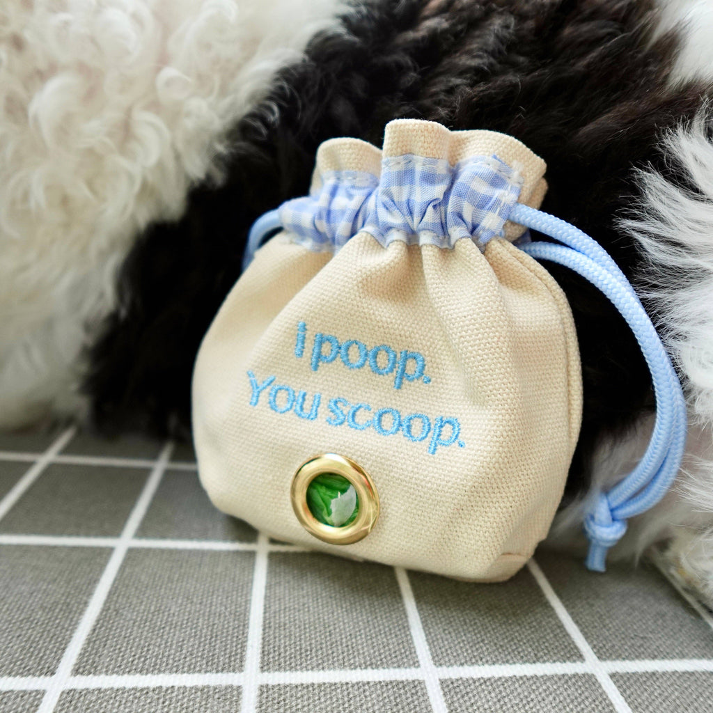 Lucky Pouch Poop Bag Holder | Ocean