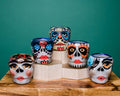 La Catrina Sugar Skull Skeleton Mug - Guatemala