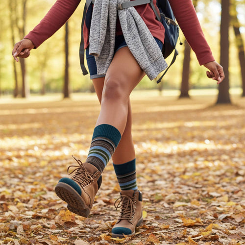 Alpaca Socks-Stripe-Riverun