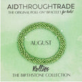 August Birthstone Rollies® for Kids - Birthday Bracelet
