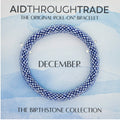 💎 December Birthstone Roll-On® Bracelet - Birthday Gift