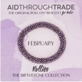February Birthstone Rollies® for Kids - Birthday Bracelet