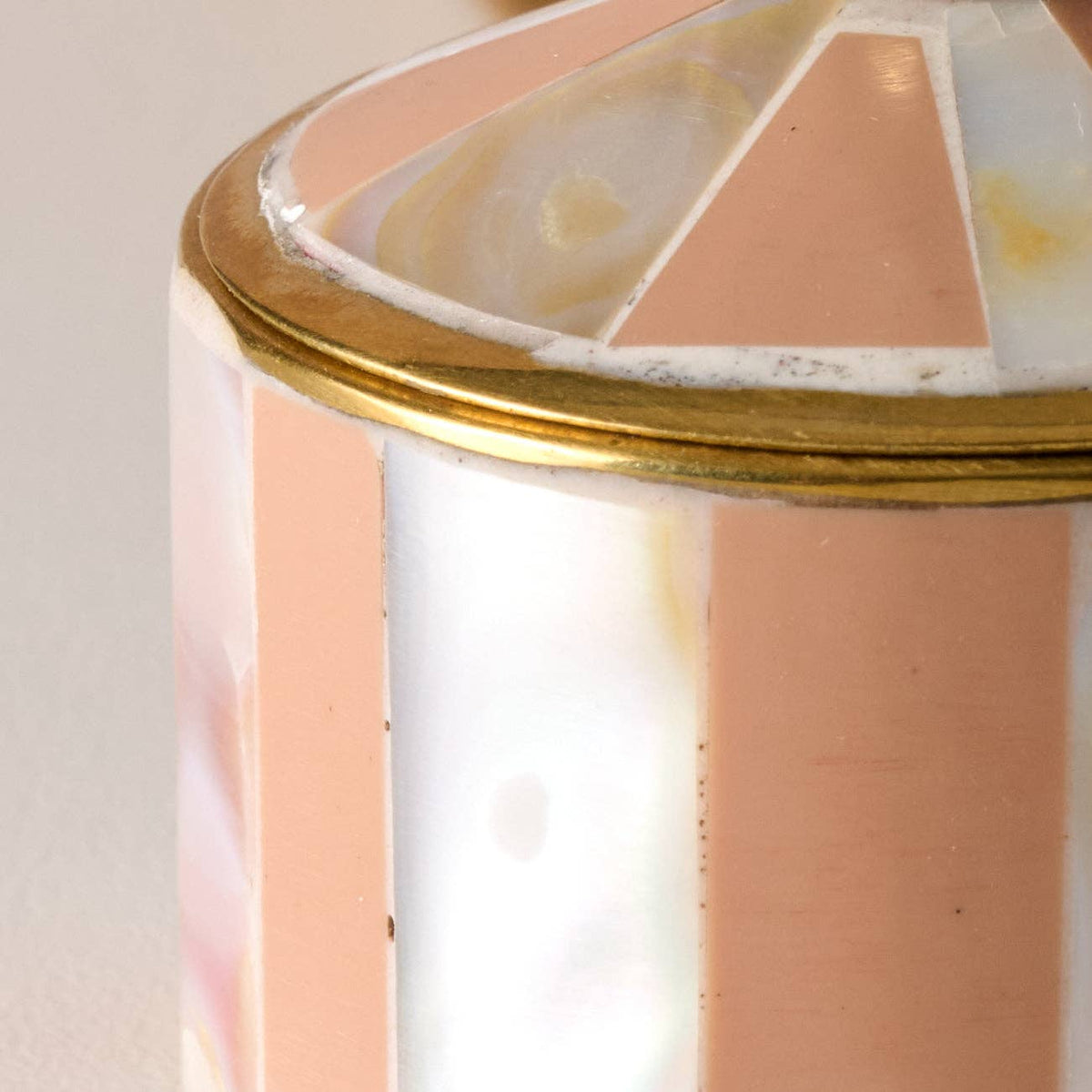 Sarkas Mother of Pearl Box - Peach
