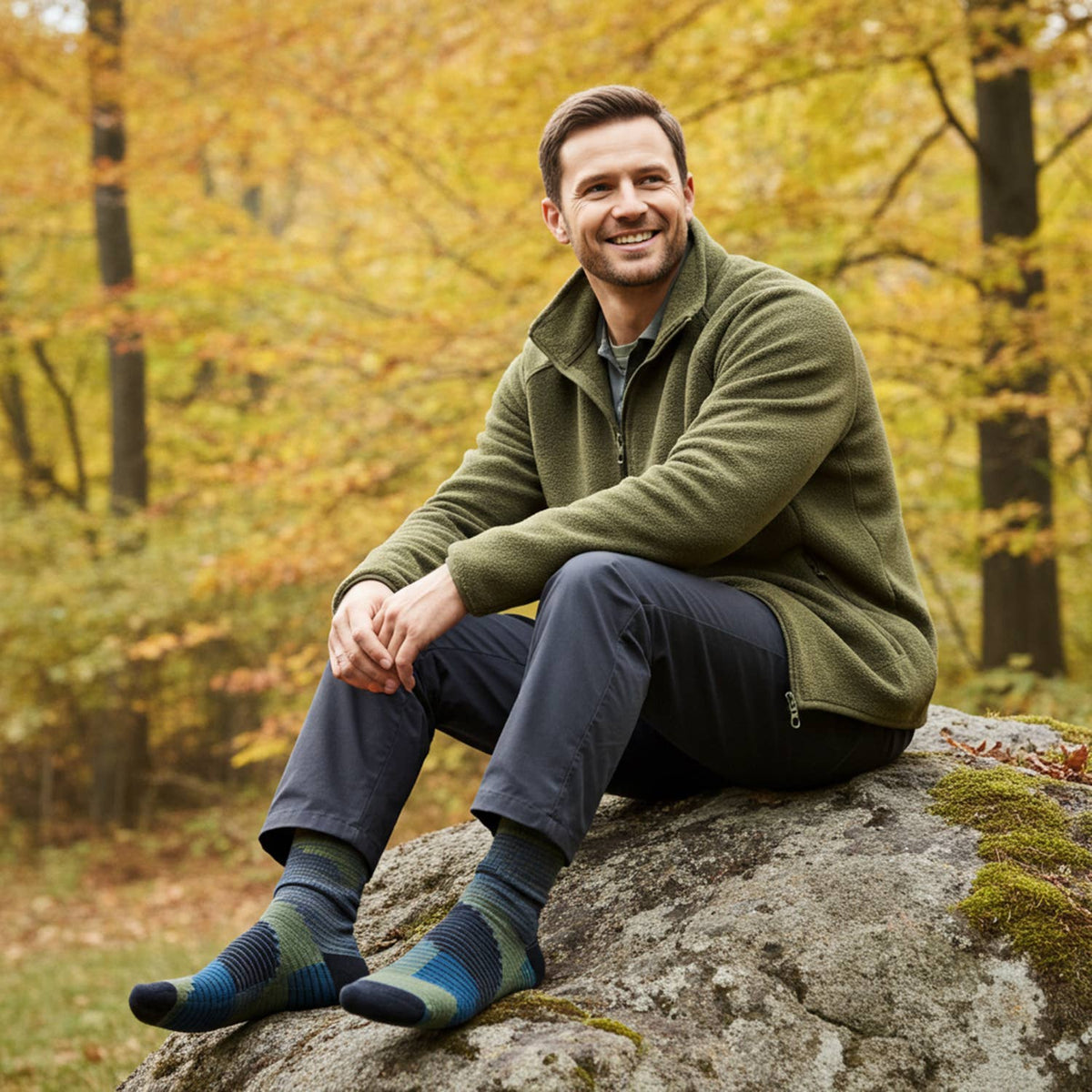 Alpaca Socks-Tetris-Everglade