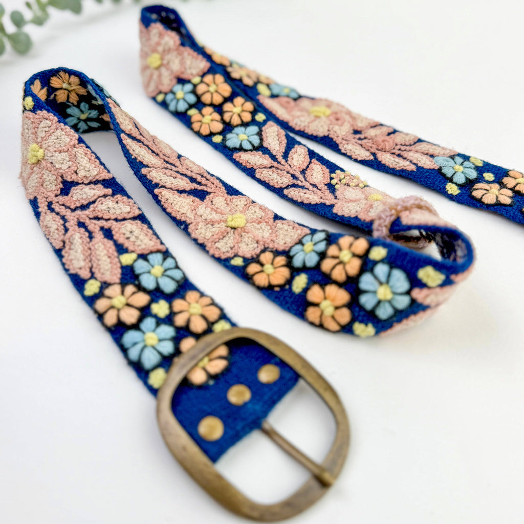 Ariana Wide Embroidered Belt