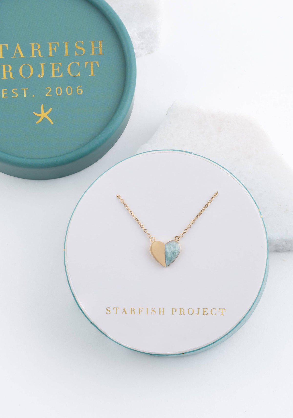 Give Hope Necklace in Mint