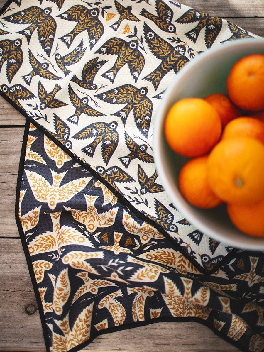 Kitchen Tea Towel Quick Dry | Songbird
