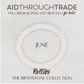 *NEW* June Birthstone Rollies® for Kids - Birthday Bracelet