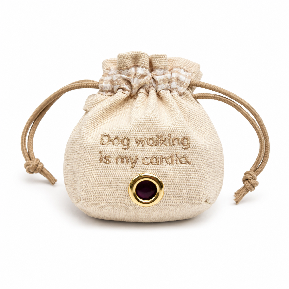 Lucky Pouch Poop Bag Holder | Oat