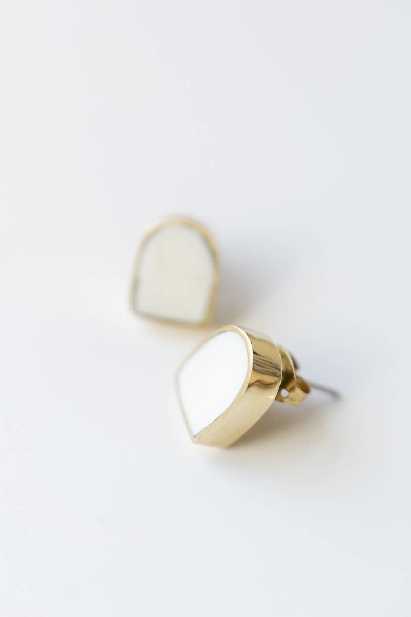 Inset Archway Earrings