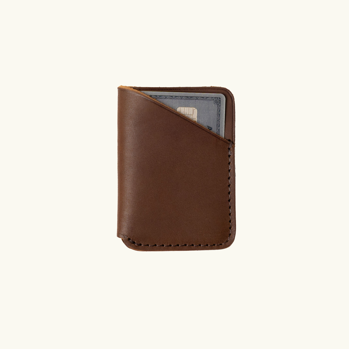 Full-Grain Leather Front Pocket Wallet
