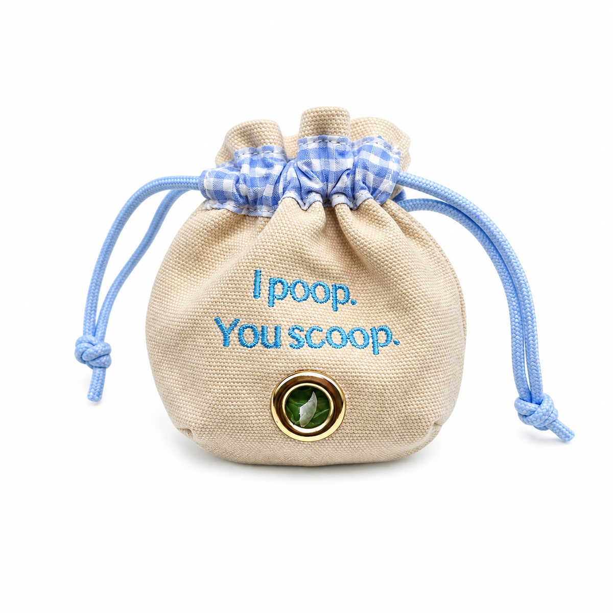 Lucky Pouch Poop Bag Holder | Ocean