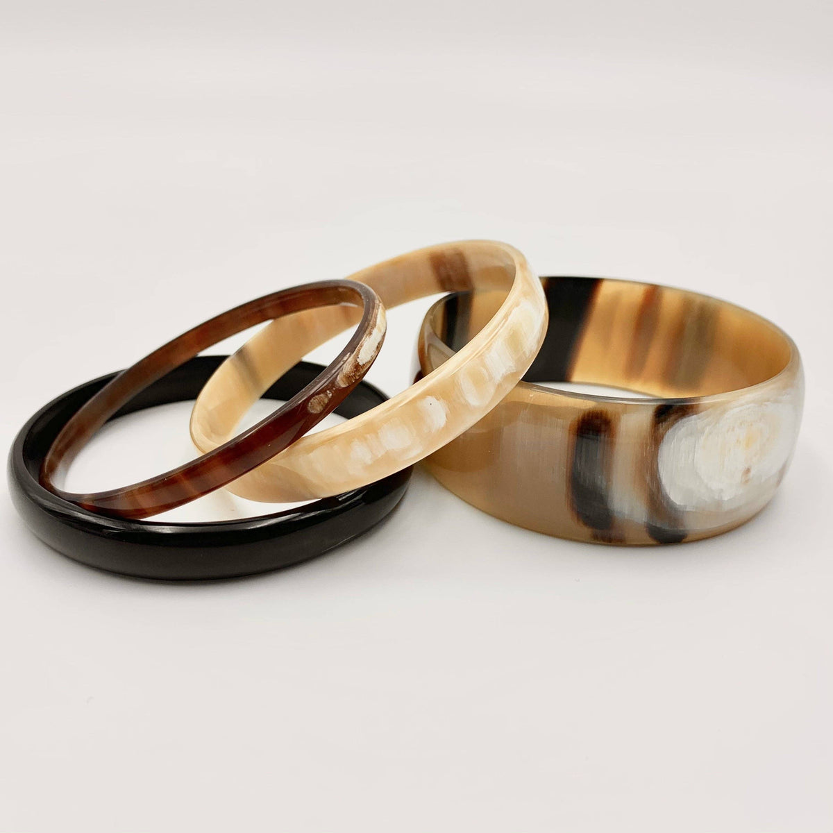 Thin Ankole Horn Bangle | Uganda