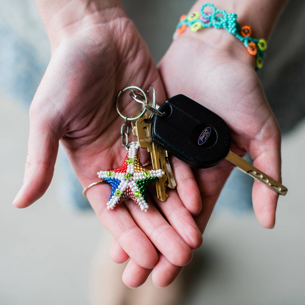 Starfish Keychain