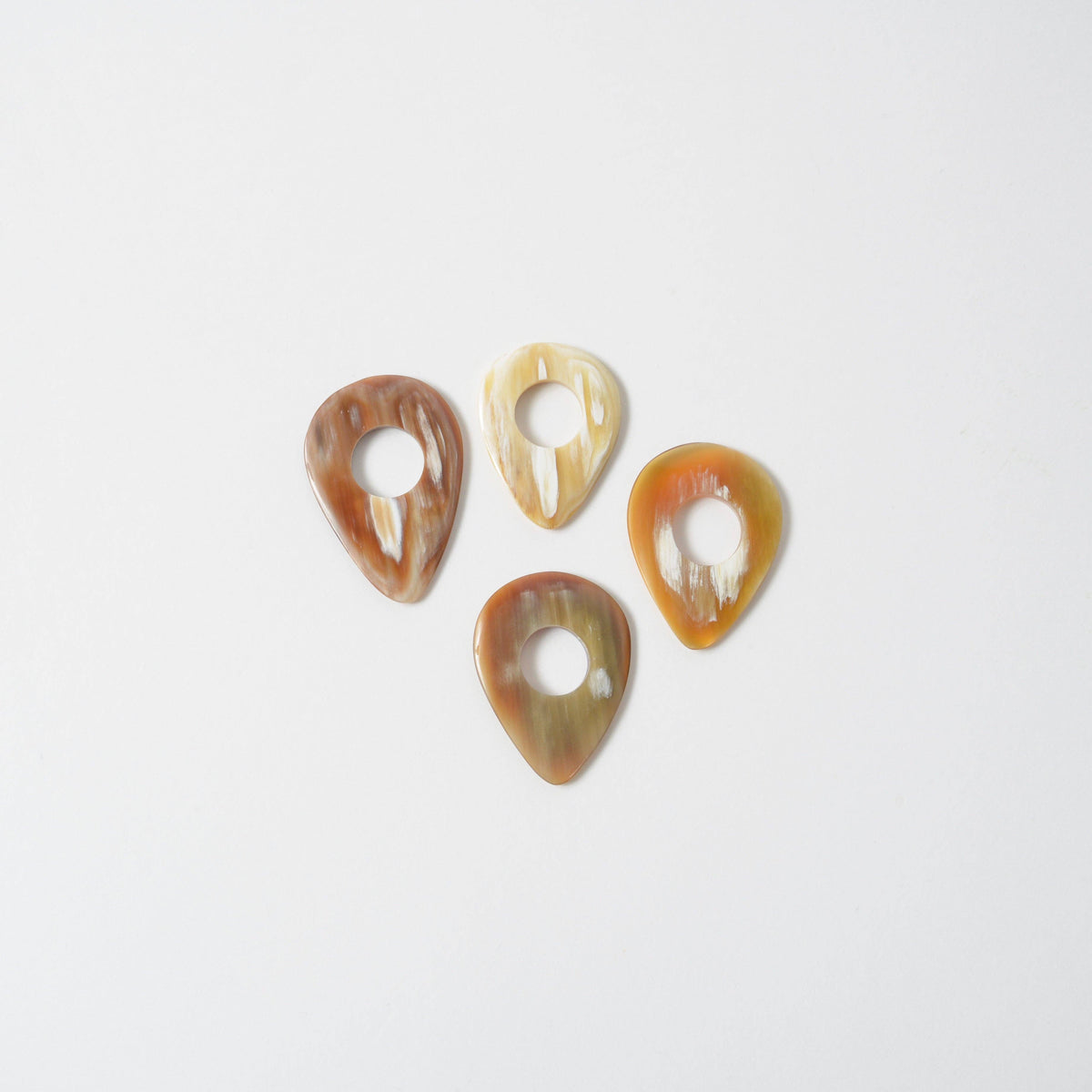 Horn Guitar Pick ~ Hole