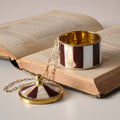 Sarkas Mother of Pearl Box - Maroon
