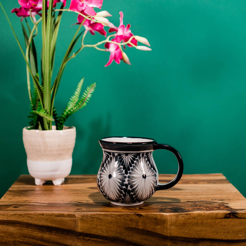 Gris Hand-Painted Ceramic Coffee Mug