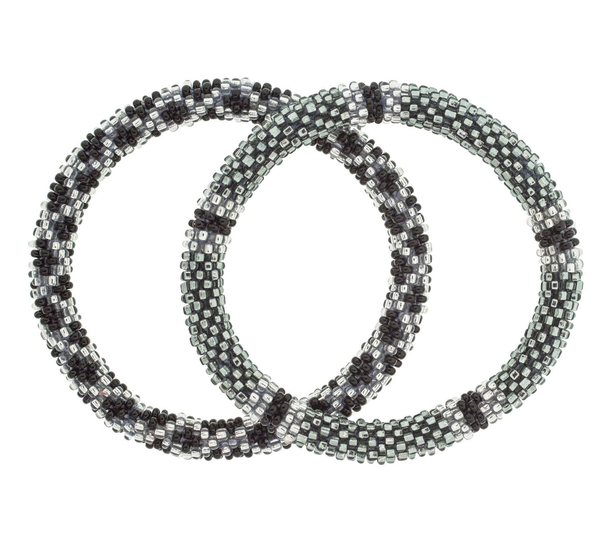 Platinum Roll-On® Friendship Bracelets | Set of 2