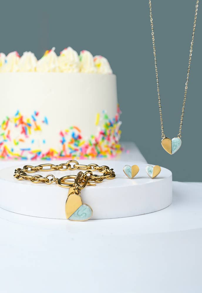 Give Hope Earrings in Mint