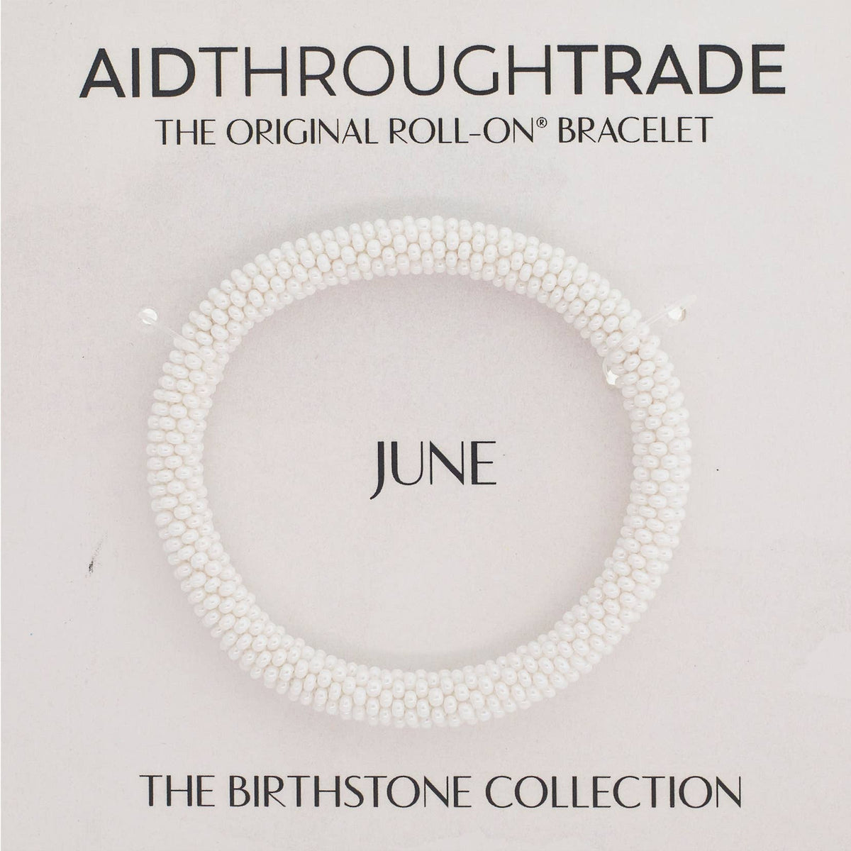 💎 June Birthstone Roll-On® Bracelet - Ideal Birthday Gift