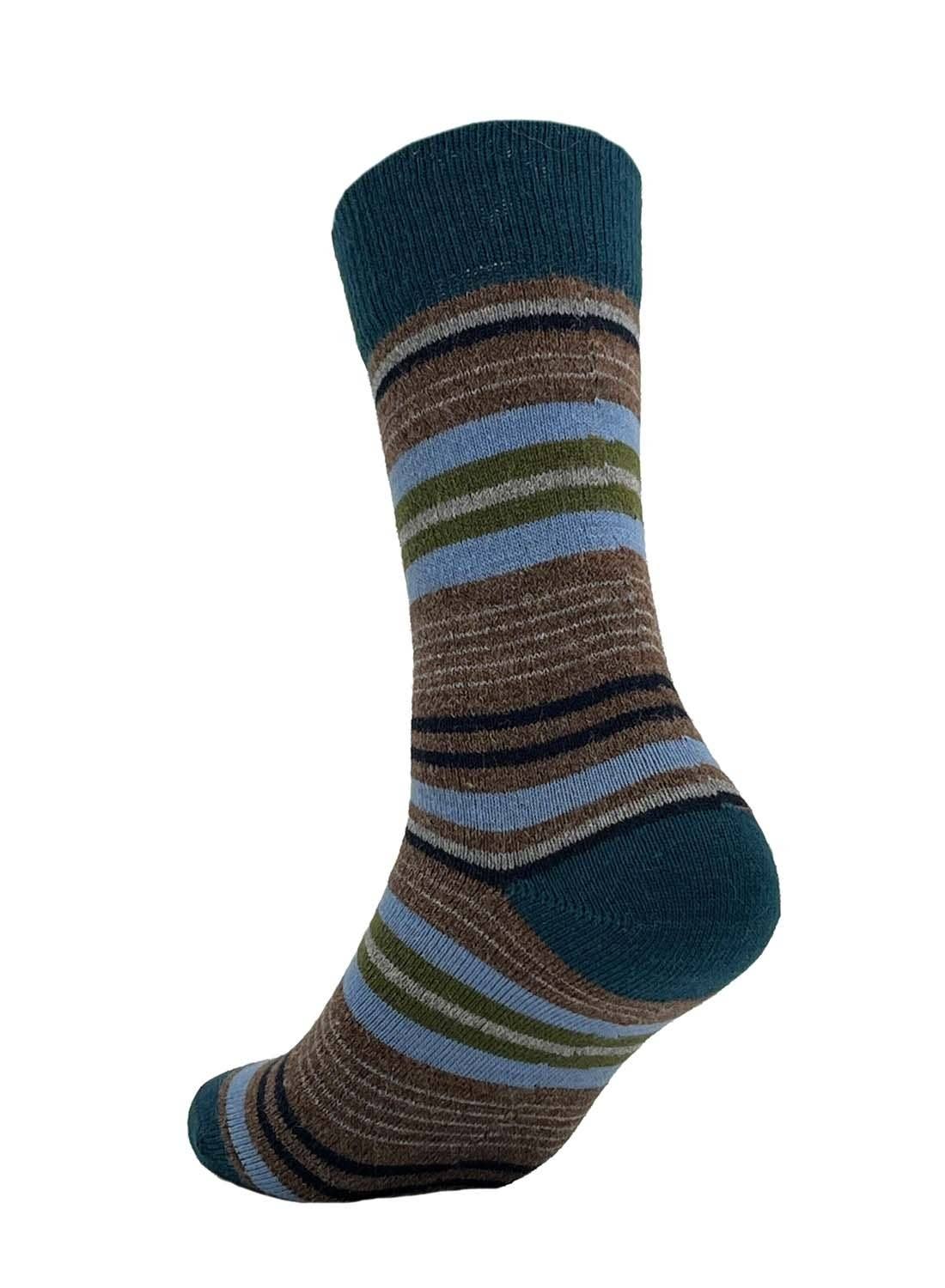 Alpaca Socks-Stripe-Riverun