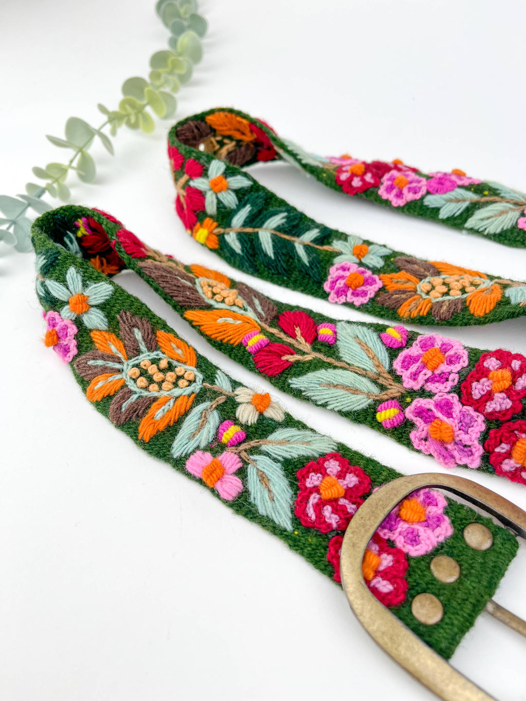 Forrest Wildberry Embroidery Belt