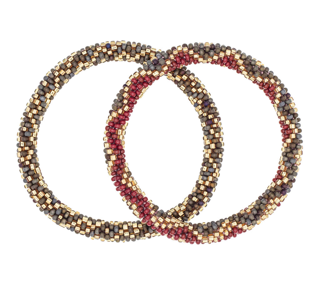 Garnet Roll-On® Friendship Bracelets