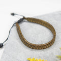 Large Braided Leather Bracelets