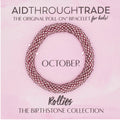 October Birthstone Rollies® for Kids - Birthday Bracelet