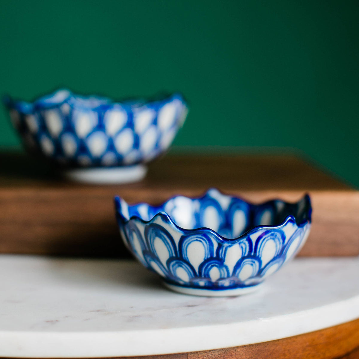 Lotus Bowl Azul