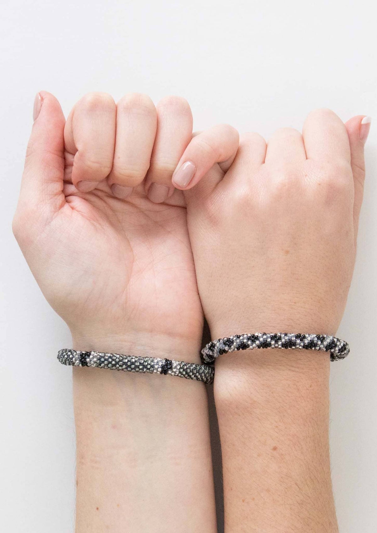 Platinum Roll-On® Friendship Bracelets | Set of 2