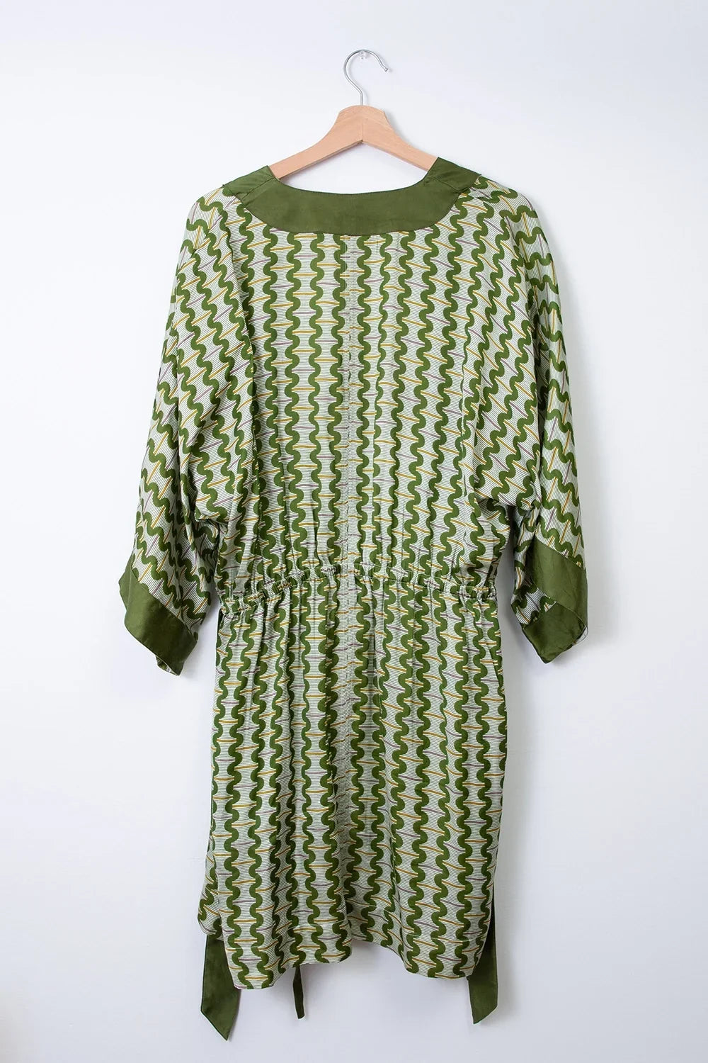 Belted Robe, Olive