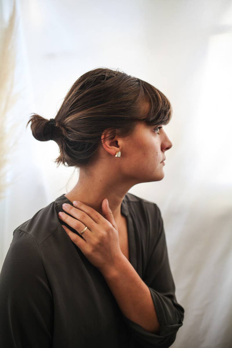 Inset Archway Earrings