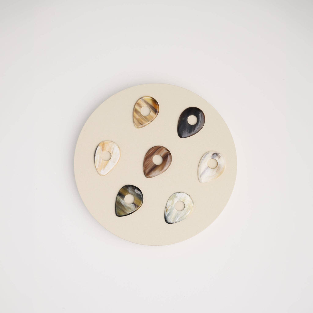 Horn Guitar Pick ~ Hole