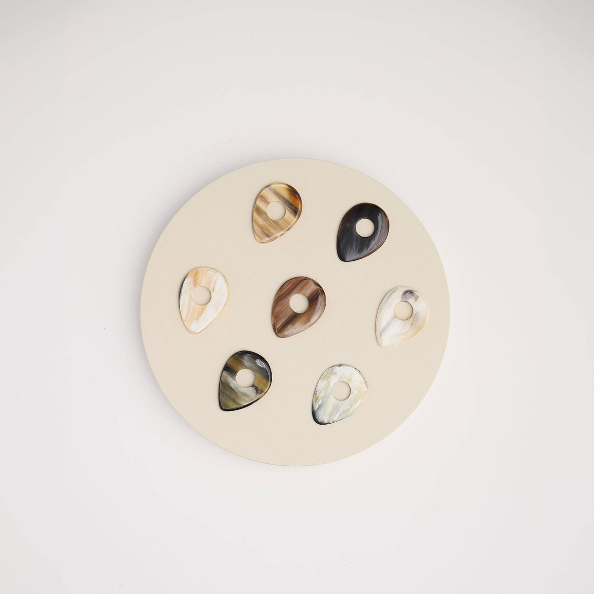 Horn Guitar Pick ~ Hole