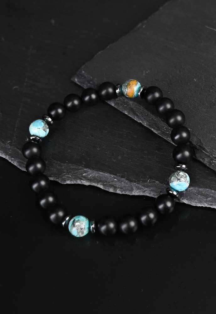 Wear Blue Men's Emperor Stone Bracelet