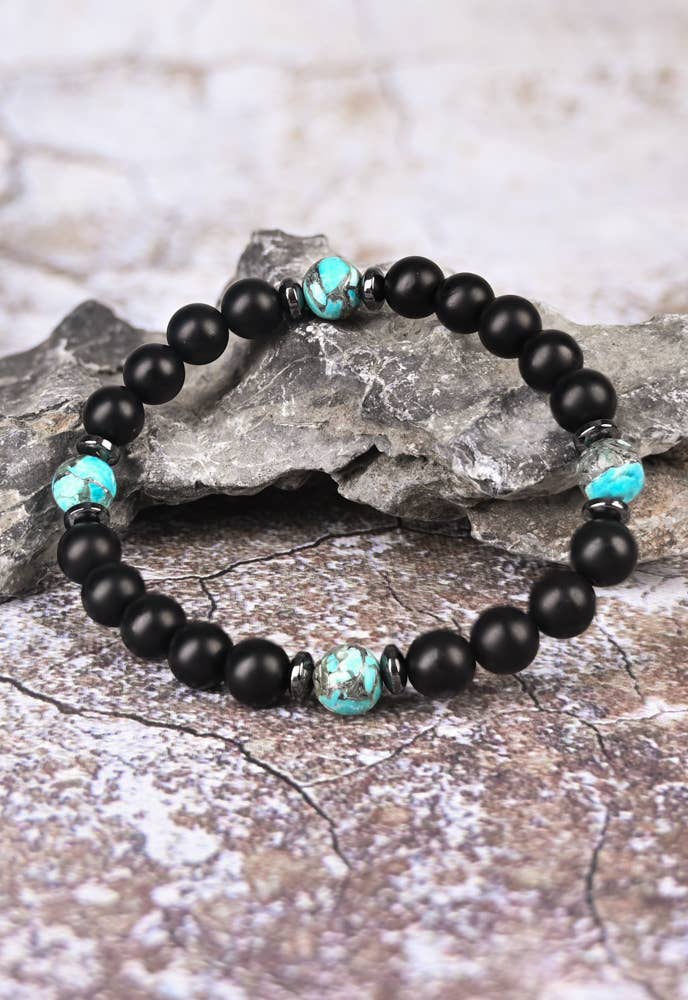 Wear Blue Men's Emperor Stone Bracelet