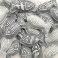 Grey Fish Catnip Toy