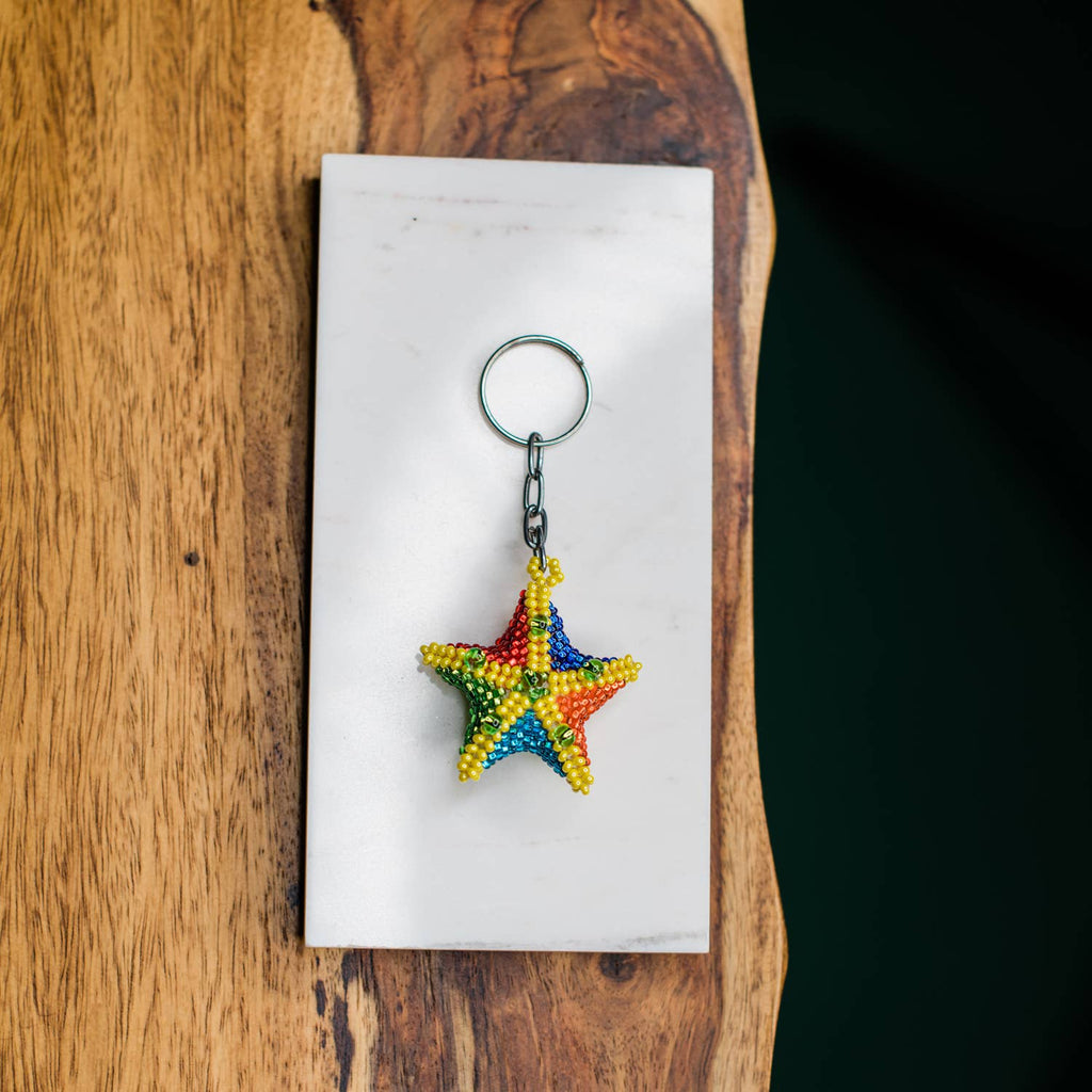 Starfish Keychain