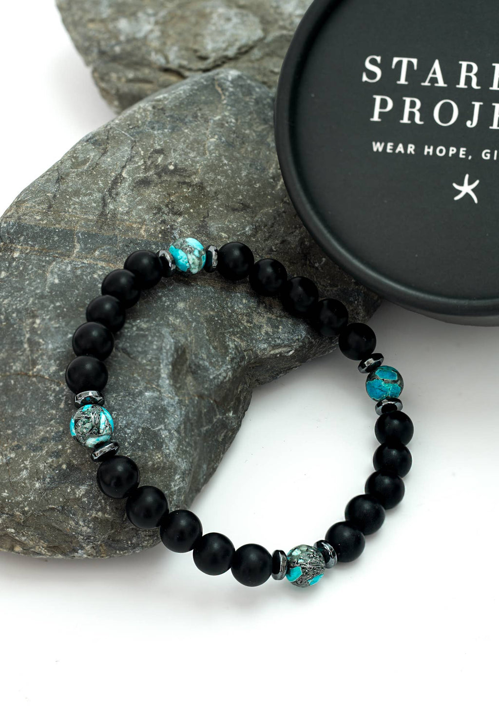 Wear Blue Men's Emperor Stone Bracelet