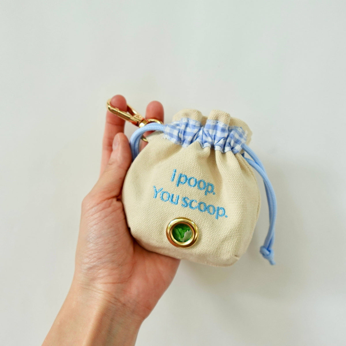 Lucky Pouch Poop Bag Holder | Ocean