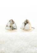 Haven Studs – White Turquoise