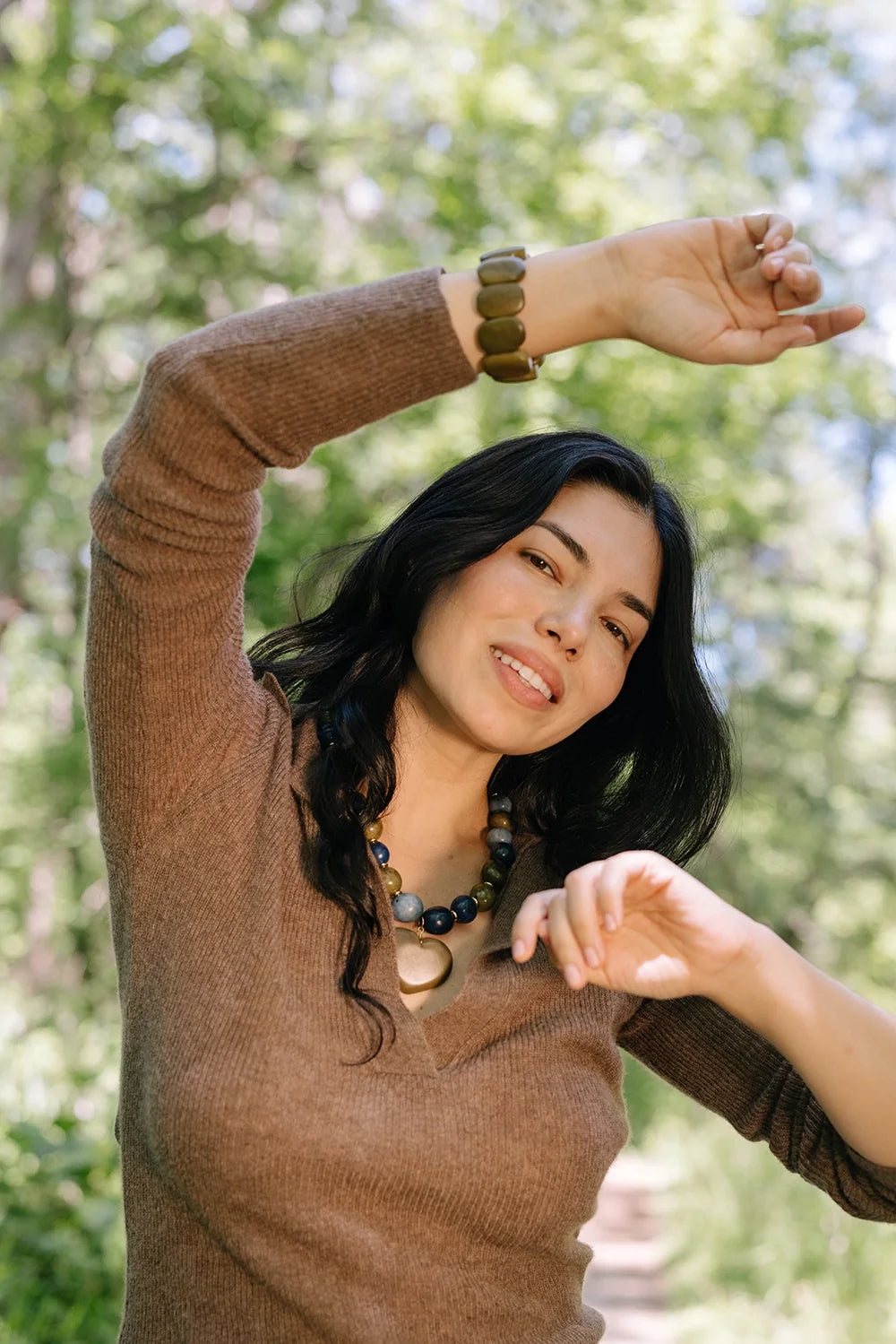Olive Tagua Bracelet