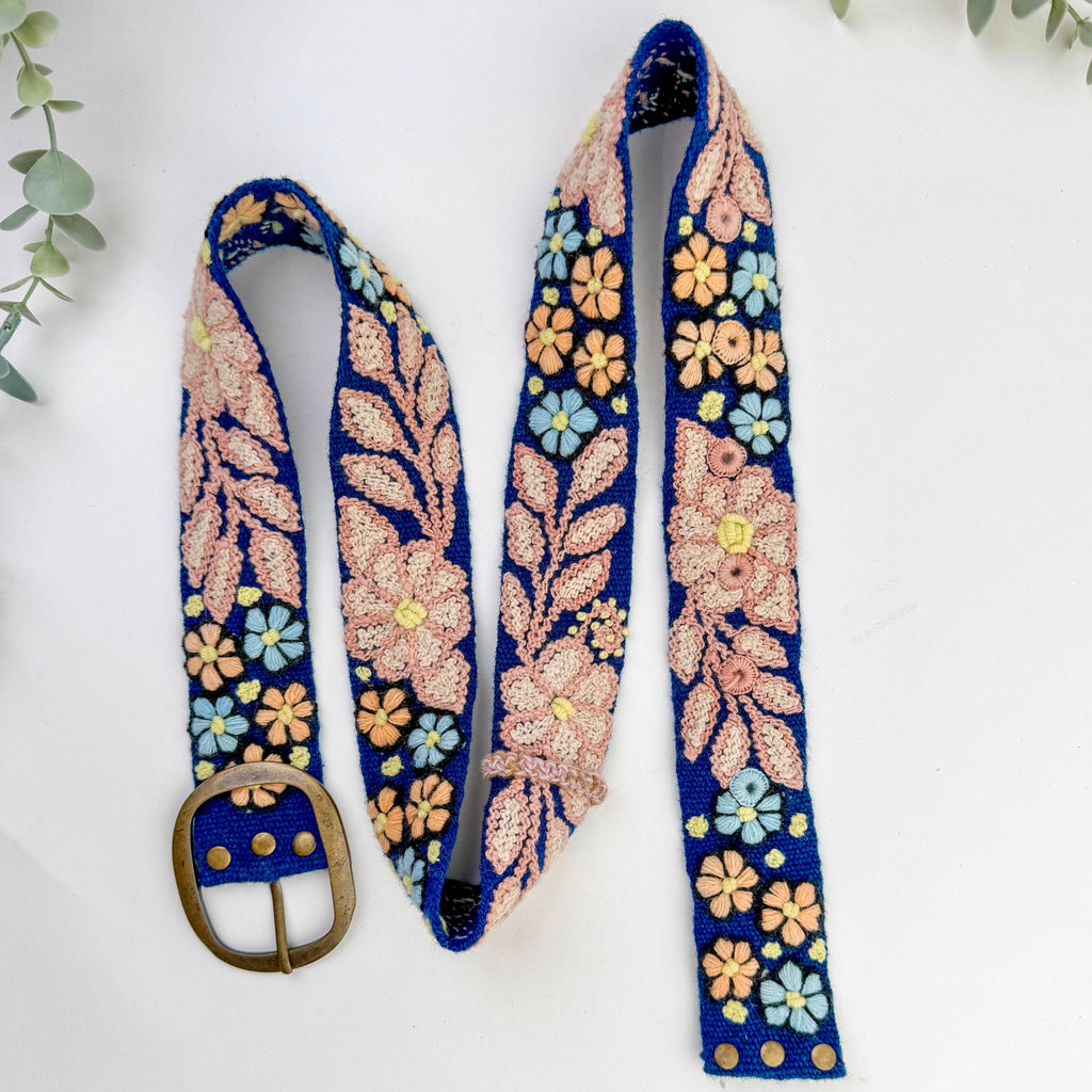 Ariana Wide Embroidered Belt