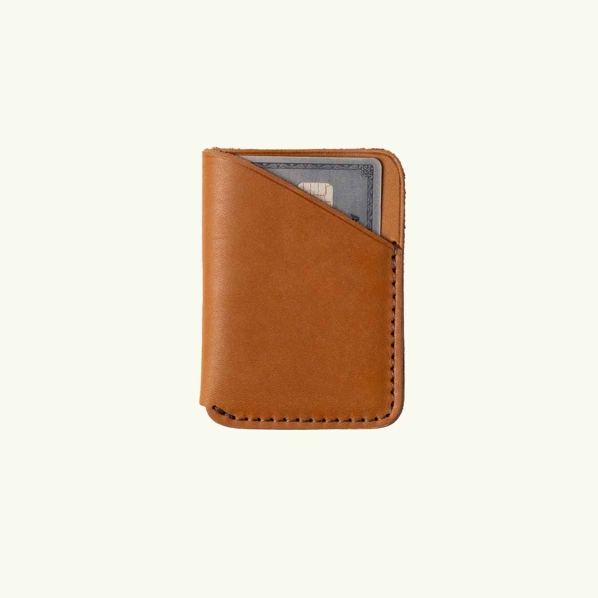 Full-Grain Leather Front Pocket Wallet