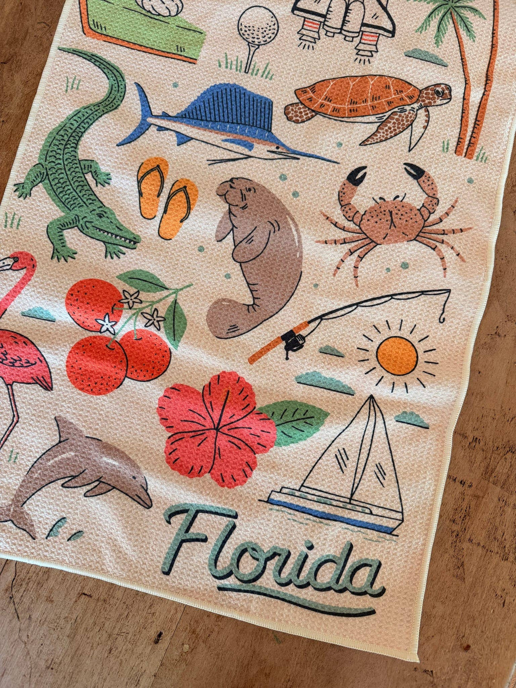 Kitchen Tea Towel Quick Dry | Florida