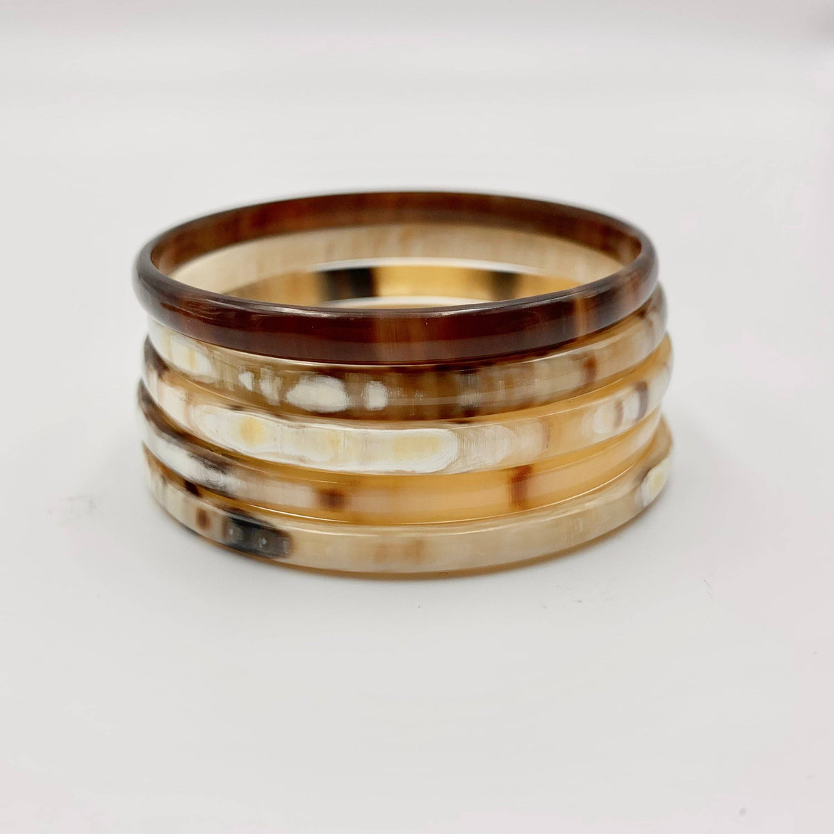 Thin Ankole Horn Bangle | Uganda