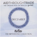 December Birthstone Rollies® for Kids - Birthday Bracelet