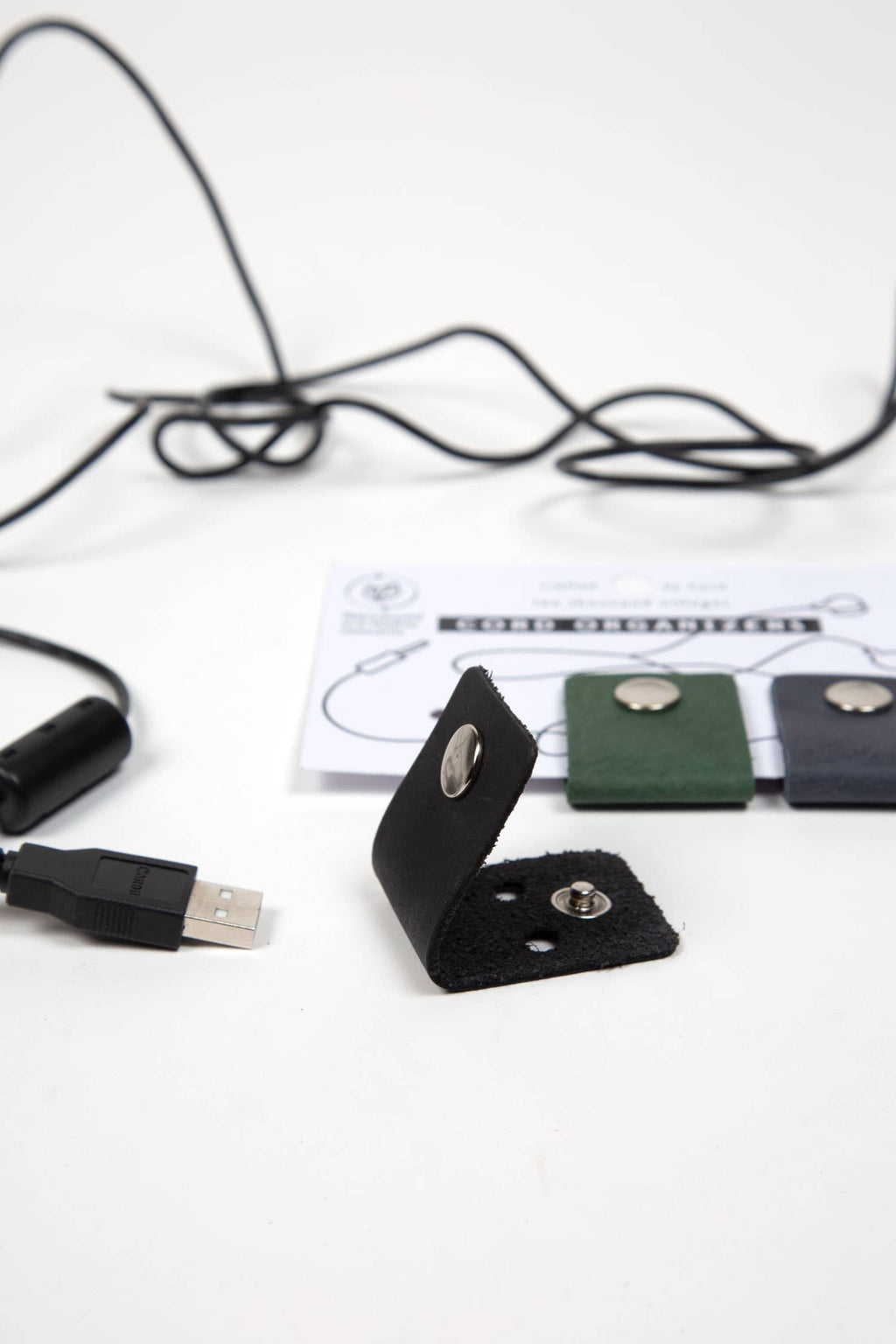 Leather Cord Organizers